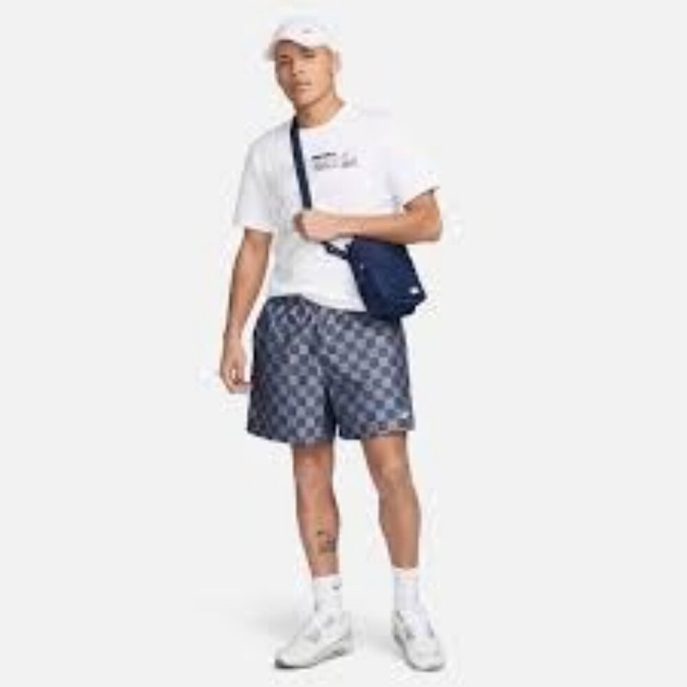 Nike Men's Woven Flow Shorts Blue Gray Size L NEW WITH TAGS!